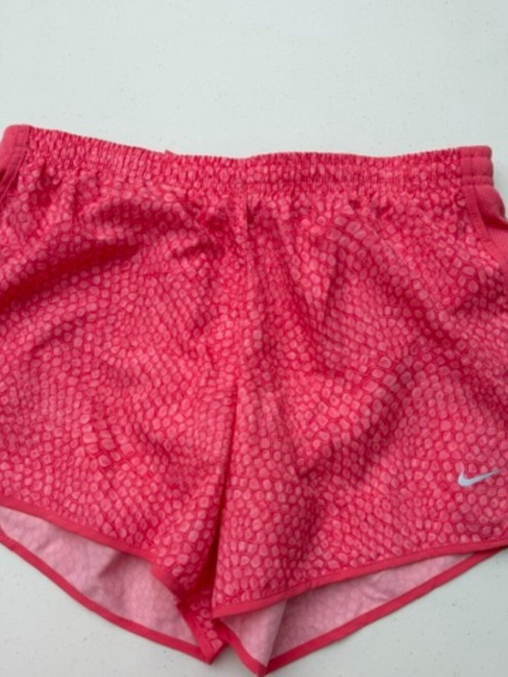 Nike Kids Stadium Dri-Fit Tempo "Sea Coral/Reflective Silver" Shorts Size: XL